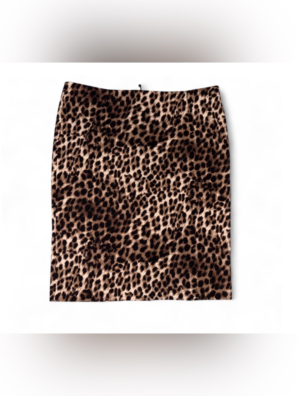 Alfani Leopard Print Pencil Skirt - Brown & Black
